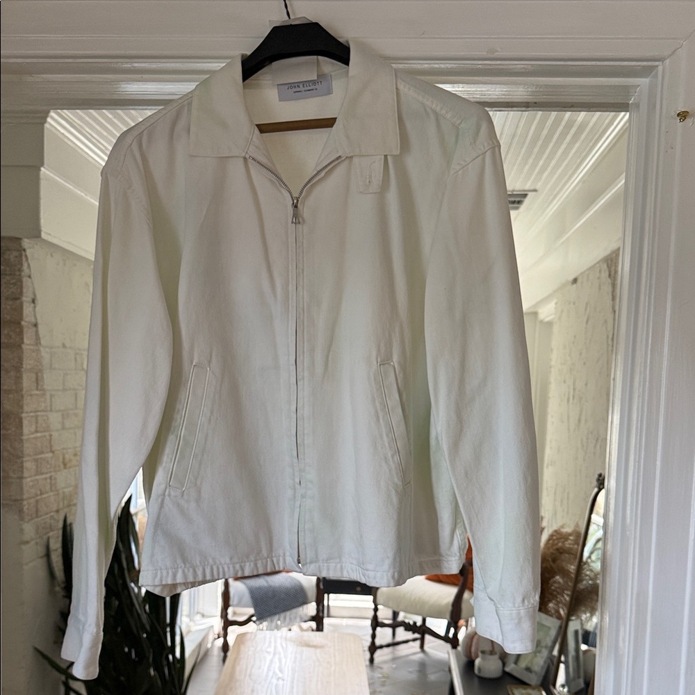 John Elliott White Utility Jacket for Women